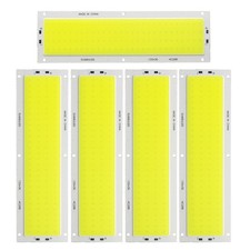 5 Pack COB LED Bar Lamp Module 112-SMD Chip 1600LM 16W Light Strip DC 12V Inp...