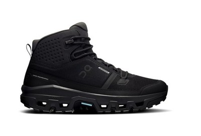 ON Cloudrock Mid Waterproof Hiking Boots Black/Black - Men's