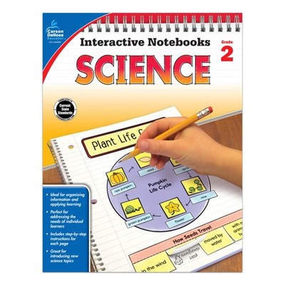 Carson-Dellosa Interactive Notebooks Science Grade 2 Resource Book (104906)