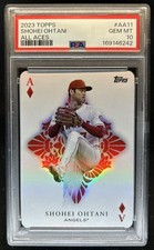 2023 Topps Shohei Ohtani All Aces #AA-11 Angels PSA 10 GEM MINT
