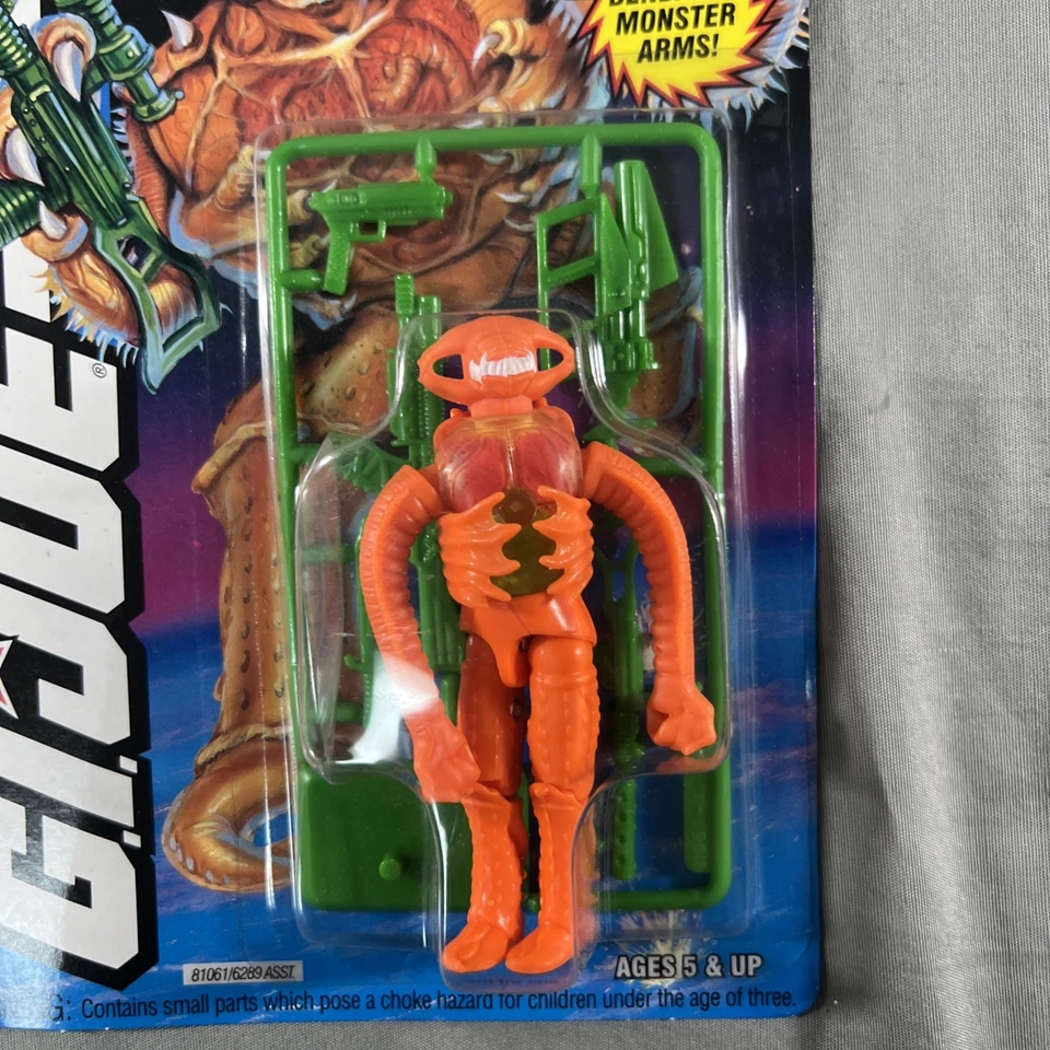 Gi Joe Star Brigade 外星人尸体 全新 真正的美国英雄 复古 孩之宝 密封 — 第 4/4 张图片