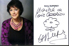 Anny DUPEREY * AUTOGRAPHE / DEDICACE