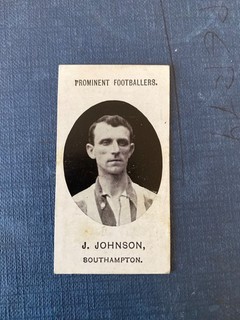 TADDY PROMINENT FOOTBALLERS (without) J JOHNSON SOUTHAMPTON