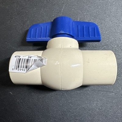 Nibco 4770 3/4  Slip X Slip CPVC CTS Ball Valve