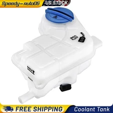 Coolant Tank Reservoir Overflow Bottle w/ Cap for Audi A4 02-09 A4 Quattro 02-10