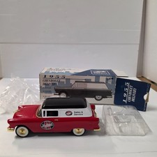 Liberty Classics Anniv. 1955 Chevy Delivery Die-cast Coin Bank Rare HOBART 