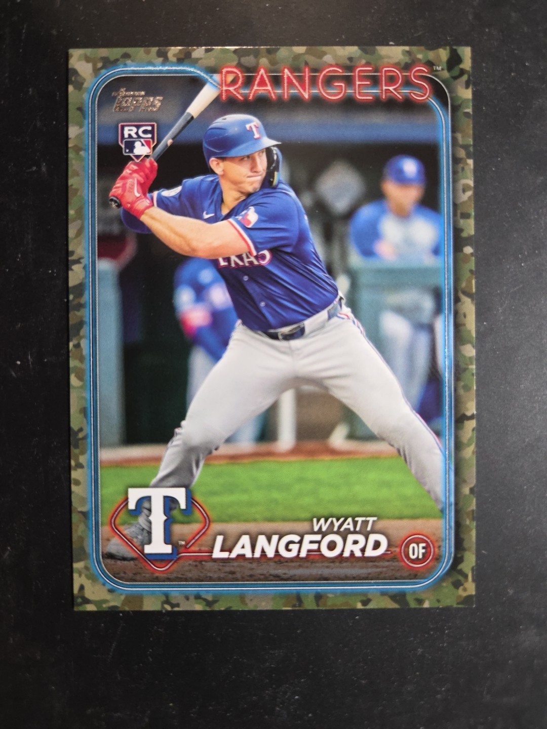 2024 Topps Update Camo Wyatt Langford #us151 /25