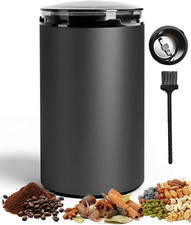 150W Electric Coffee Grinder Spice Pepper Nut Bean Grinder One Touch Kitchen UK
