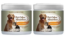 SMELLS BEGONE Air Freshener Pet Odor 15 Ounce Pack of 2 , Citrus