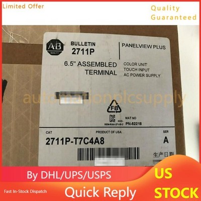 in Stock with Box AB 2711P-T7C4A8 PanelView Plus  S US Free Tax