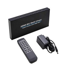 1080P 4K HDMI 8X1 Multi-Viewer 8 IN 1 Out Mul...