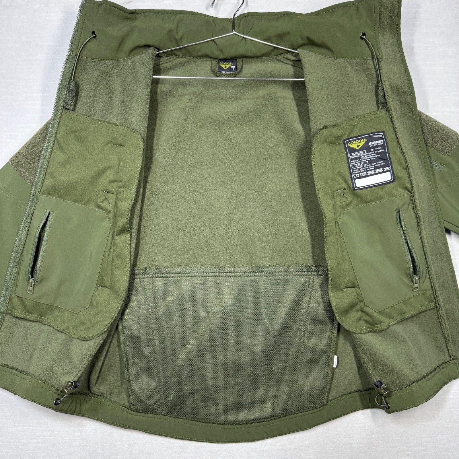 Condor 602 Summit Soft Shell Jacket Men Small Gre… - image 3