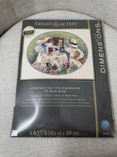 Dimensions Counted Cross Stich Gold Collection Afternoon Tea 35152 discontinued