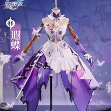 Honkai: Star Rail Butterfly Cosplay Costume Full Set Anime Cos Outfit Comic Con