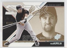 2003 SPx Spectrum 3/35 Rich Aurilia #99 0v0n