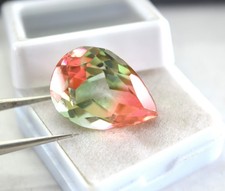 14.65 Ct Shiny Certified Topaz VS A Pear Cut for Pendant & Ring Gemstone T439