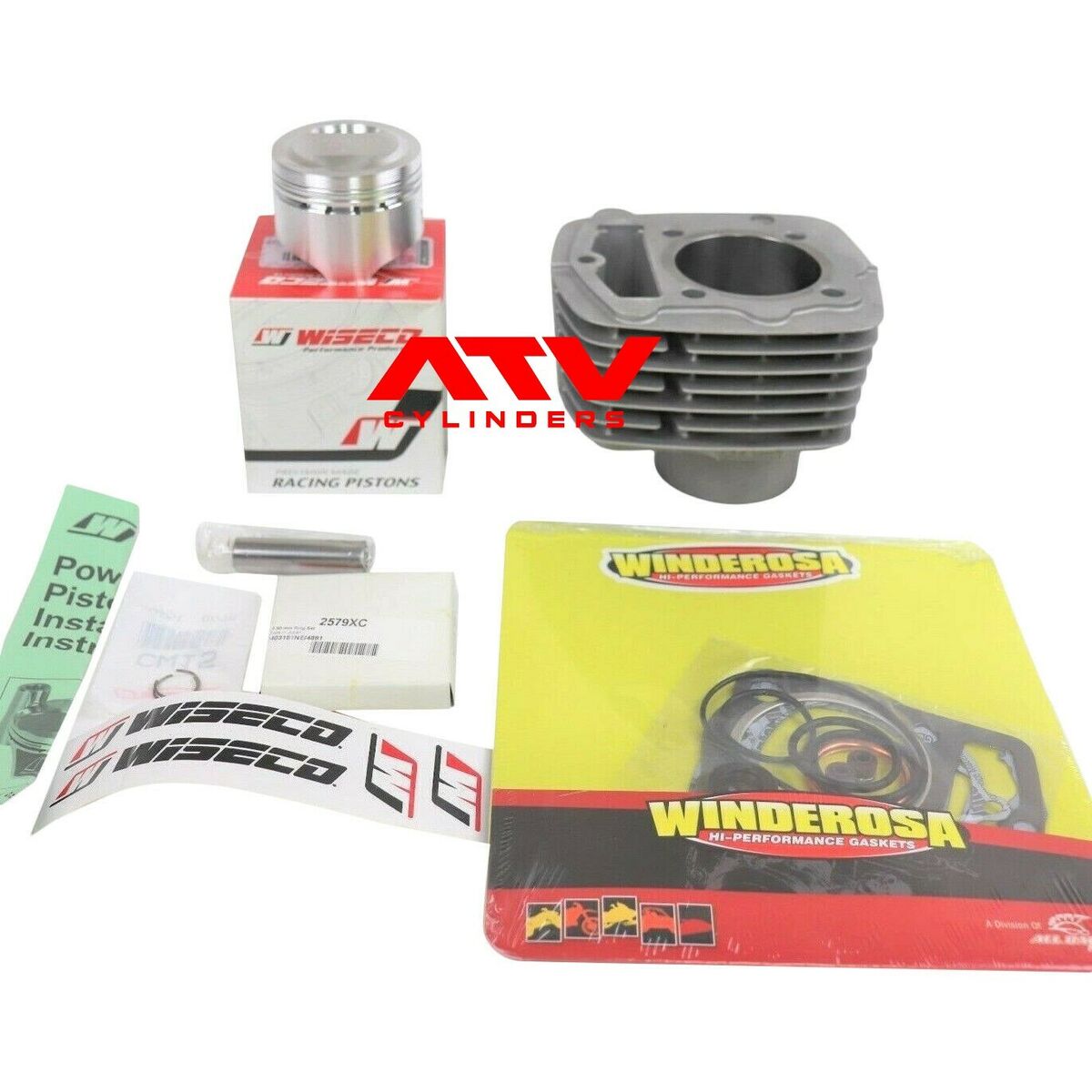 1984 Honda TRX200 TRX 200 Cylinder Jug Wiseco Piston Top End 1984 Honda TRX200 TRX 200 Cylinder Jug Wiseco Piston Top End