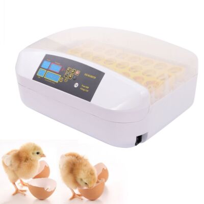 KA 32 Eggs Fully Automatic Incubator Digital Turner Poultry Chicken Hatcher New