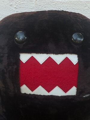 Gigant brown Domo-kun stuffed animal. Slightly used. 