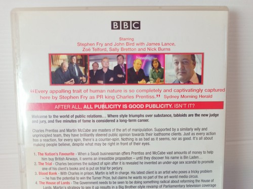 BBC Absolute Power Series Two 2 Region 4 DVD 2003 Stephen Fry John Bird 6 EPs - Picture 3 of 9
