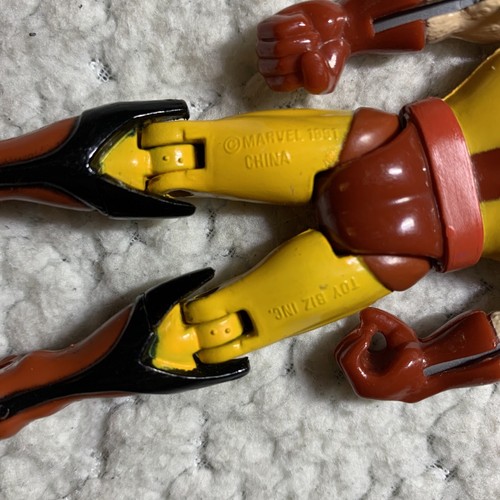 1991 ToyBiz Marvel Comics The Uncanny X-Men Wolverine Mask LOOSE Action Figure - Picture 5 of 10