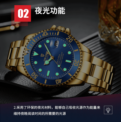 Tevise Herren Automatik Mechanische Edelstahl Uhr Wasserdicht Leuchtend Geschenke - Bild 5 von 30