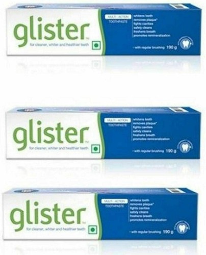 6 x Amway Glister Zahnpasta je 190g Mundgesundheit Multi Action - (6 x 200gm) - Bild 4 von 4