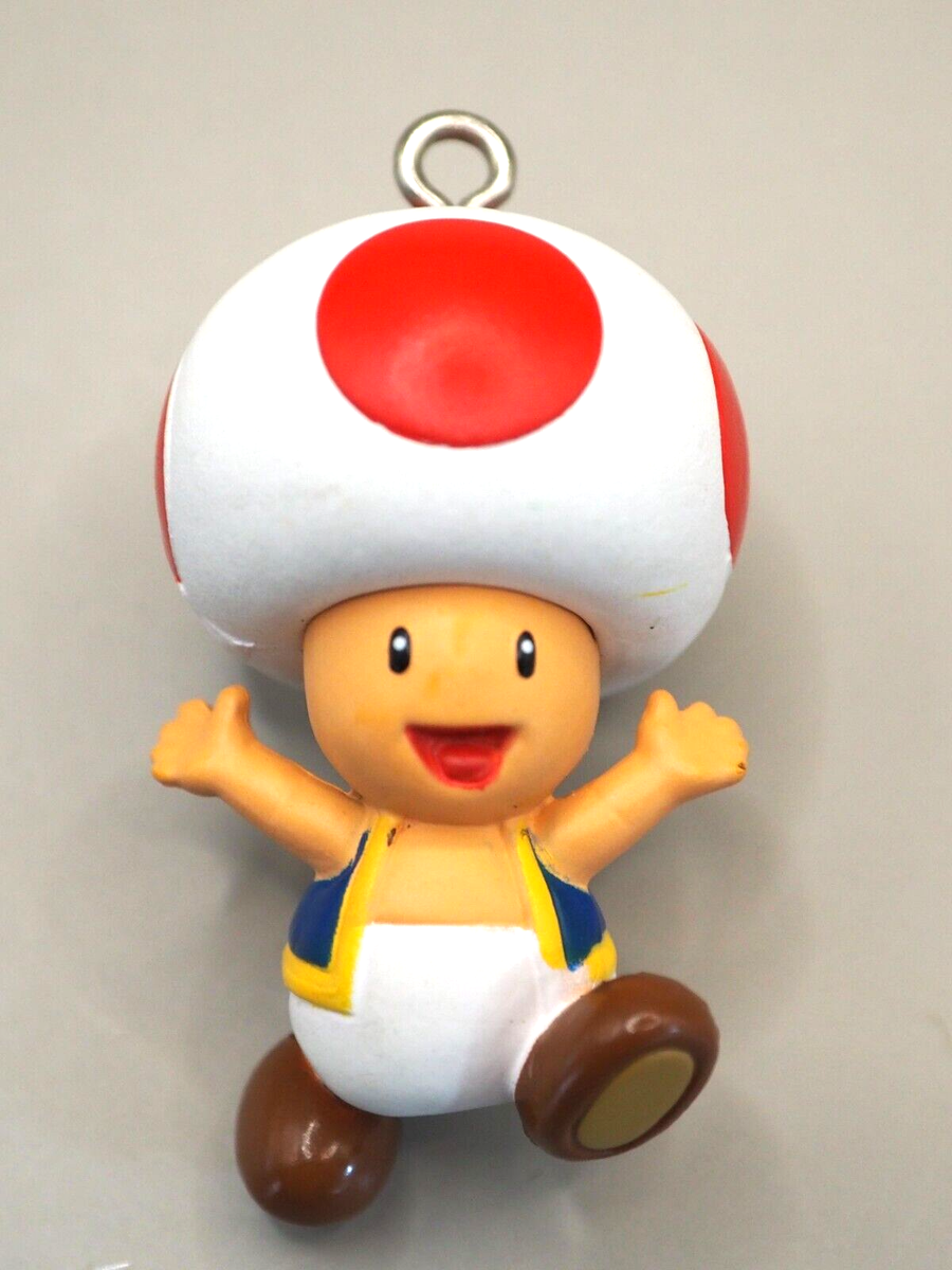 Mario kart figure N64 Yujin Toad - Kinopio version colorisée