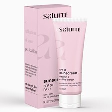 Saturn by GHC Spf 50 Pa  Suncreen, Broad Spectrum Uva  Uvb Protection Anti-Pol