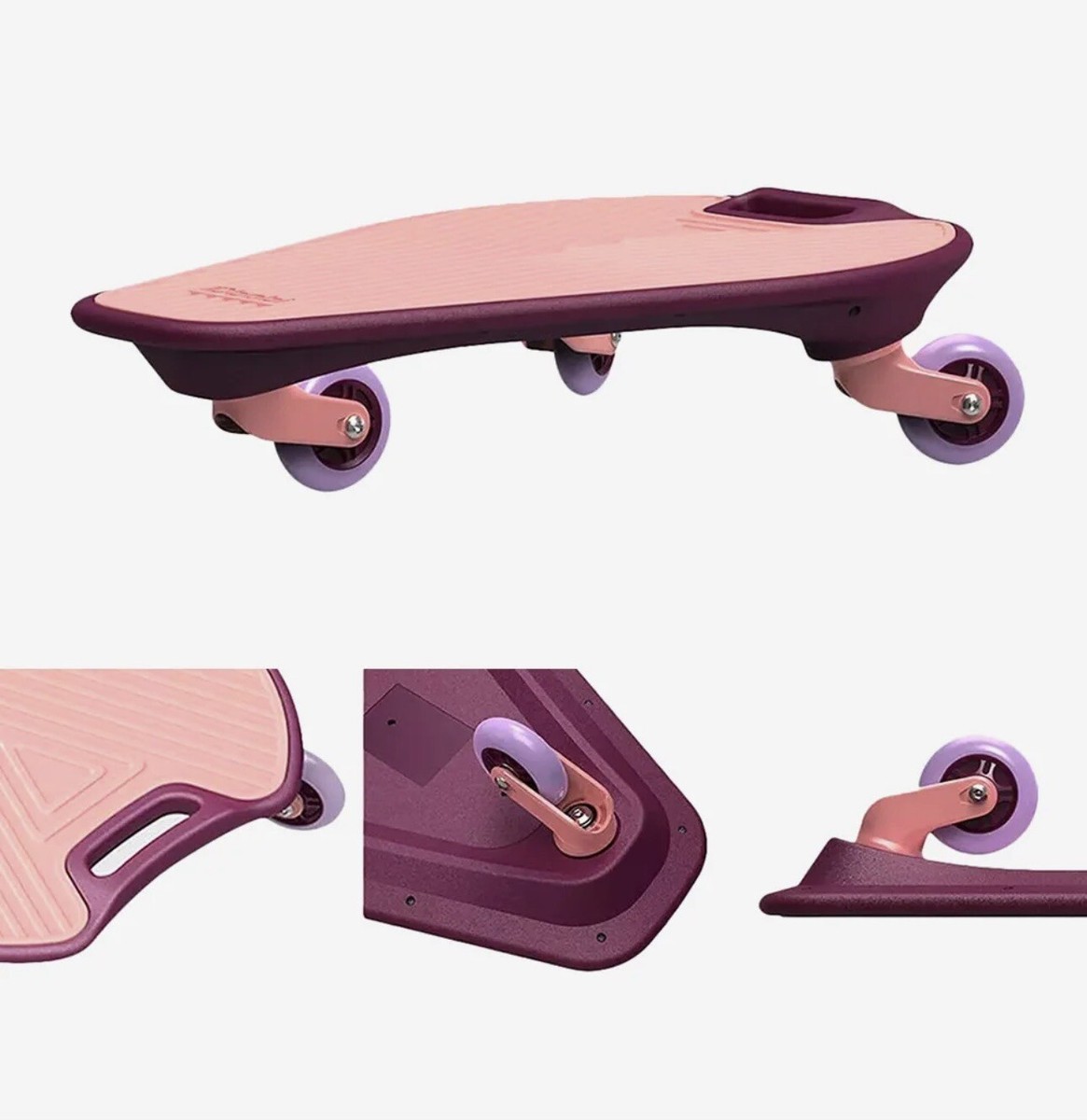 IDbabi Wiggle Board Skateboard Balance Board Kids to Adults FUN