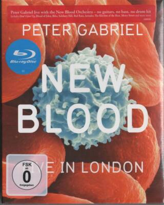 Peter Gabriel New Blood Live In London BluRay NEU Intruder Wallflower Apres Moi