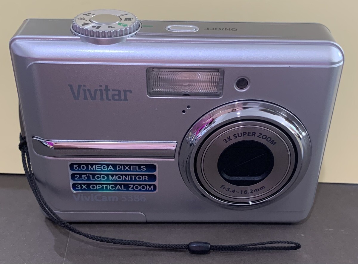 ⟡ Vivi ⟡ VIVITAR ViviCam 5386 5.0Mp DIGITAL CAMERA-ORIGINAL BOX INCLUDED | eBay