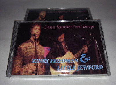 Kinky Friedman & Little Jewford Classic Snatches From Europe Cassette