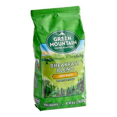 Green Mountain Coffee Roasters Breakfast Blend Whole Bean Coffee 18 oz