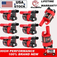 8Pcs D514A UF414 Ignition Coil Packs For Buick Chevrolet Silverado GMC 5.3/6.0L