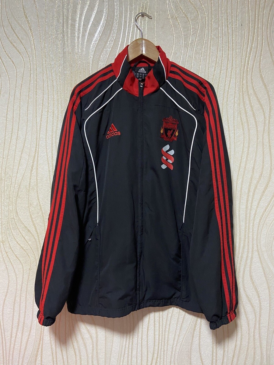 LIVERPOOL 2010 2011 PRE MATCH FOOTBAL SOCCER TRACK JACKET