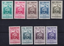 TIMBRES VENEZUELA POSTE AERIENNE  N 510/518 NSG