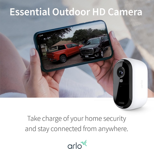 Arlo Essential Security Camera 1080P HD | Outdoor - Indoor | 2Nd Gen | Wireless - Picture 7 of 12