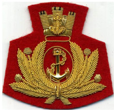 FREGIO DA BASCO MARINA MILITARE DEL BATTAGLIONE SAN MARCO MARO'
