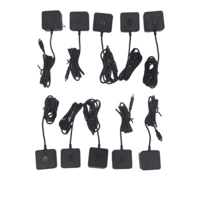 10x Raspberry Pi 4 Power Supply USB C, 5.1V 3.0A