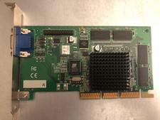 Vintage Dell NVIDIA Riva TNT2 32MB AGP 4X Video Graphics Card BRD-05-E15 Rev.C