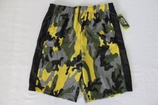NEW Boys Athletic Shorts Medium 8 - 10 Silky Basketball Workout Gym Camouflage
