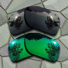 US Black Jade Green Lenses Replacement For-Oakley Split Shot Polarized
