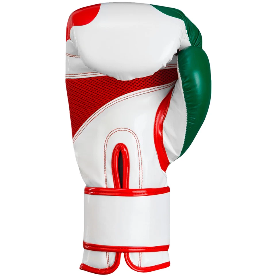 Title Boxing Infused Foam El Combate Mexico Hook and Loop Training Gloves - Image 2 of 4