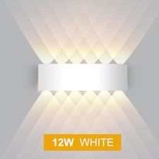 Modern LED Up Down Wall Lights Lighting Fixture Indoor Outdoor Lamp Waterproof