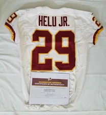 #29 Roy Helu Jr. of Redskins Game-Worn & Unwashed Jersey vs Vikings WCOA  14024