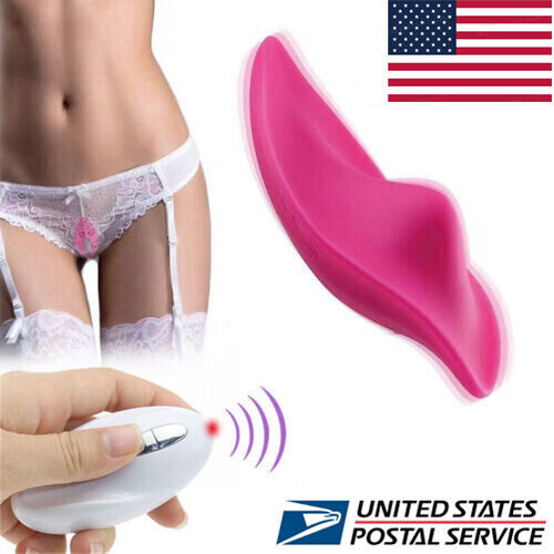 Höschen Massagegerät vibrierend kabellos Fernbedienung Damenunterwäsche USA - Bild 1 von 7