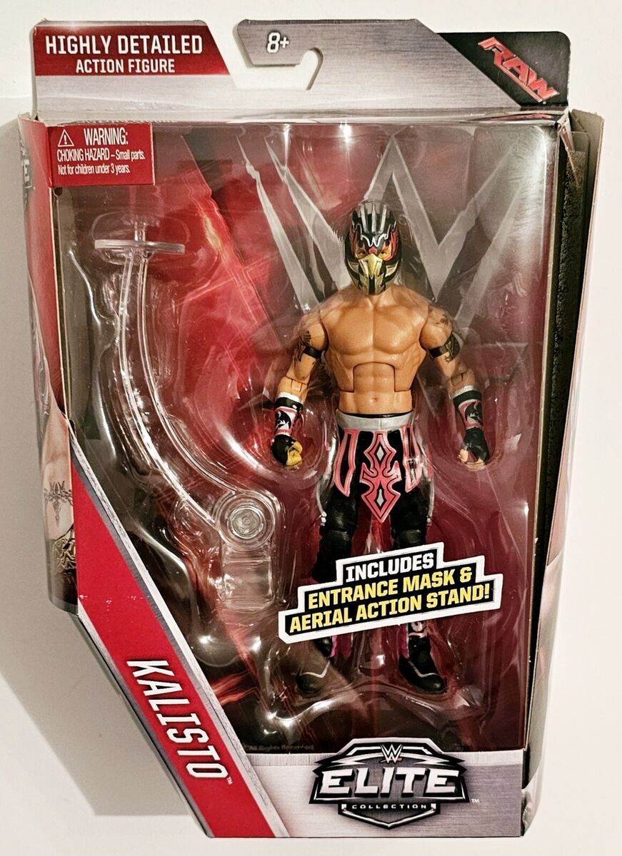 WWE ELITE COLLECTION SERIES 42 KALISTO FIGURE with MASK WWE ELITE COLLECTION SERIES 42 KALISTO FIGURE with MASK