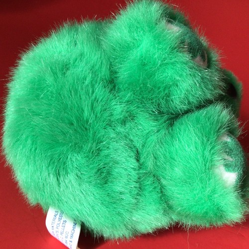 Puffkins Plush PATRICK Shamrock BEAR St Patrick's Day Tags 1998 - Picture 8 of 8