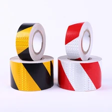 82FT Car Reflective Stickers Decal Twill Safety Warning Sign Strip Decoration 